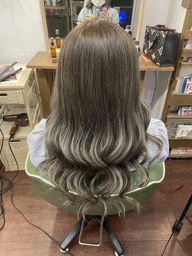 モニカ(Monica) ファイバーフレックスカラー★アッシュグレー