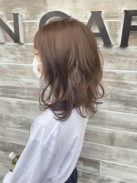 ヘア ロンドン カフェ(HAIR LONDON CAFE) 透明感ベージュカラー