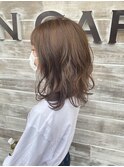 透明感ベージュカラー