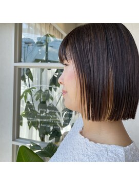 ポジ(poji) パツっとボブ