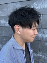 ヒュイル バイ ニアウ(Hwyl by Niau) メンズマッシュパーマスパイラルパーマニュアンスパーマフェード