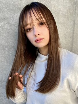 ベッカン 新宿店(BEKKAN) 髪質改善で作る美髪ストレート　美髪縮毛矯正　前髪カットAujua