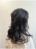 ニューヨークドライカット×ふんわりロングレイヤー×くせ毛