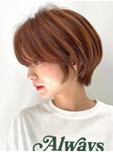 30代40代大人女性/前髪ありショートボブ/ショートヘア/髪質改善