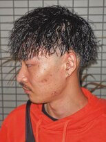 スウェル 船橋店(Swell)&nbsp;ハイライト/マッシュパーマ/ウルフ/アッシュブラック