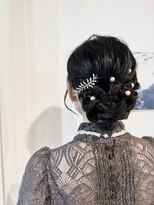 マリン(Marine)&nbsp;20代30代パーティーお呼ばれヘアアレンジアップスタイル