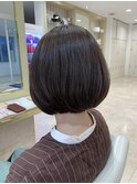 40代50代60代まとまり　おさまり　グラデーションボブ