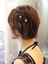 結婚式 推し活 イベント ハーフツイン×ゴールドアクセサリー