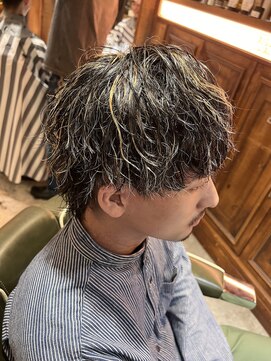エイトメン 池袋東口店(EIGHT MEN) マッシュメッシュソフトツイストツイストスパイラルパーマ