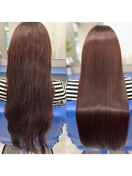 スリーディーヘア(3D Hair) スーパーロング髪質改善/銀座/有楽町/白髪染め/インナーカラー