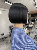 シンプル顎ラインボブ! 岐阜美容室