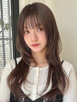 ローネス ギンザ(LONESS ginza)&nbsp;レイヤーカット/姫カットレイヤー/色素薄めカラー/透明感カラー