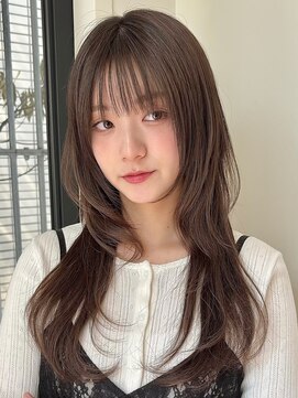 ローネス ギンザ(LONESS ginza) レイヤーカット/姫カットレイヤー/色素薄めカラー/透明感カラー