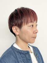 モリオフロムロンドン 松戸店(Morio from London)&nbsp;【松戸 藤原】ピンクショート 刈り上げ 大人かわいい