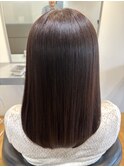 髪質改善ストレート