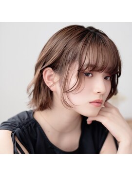 モンド ヘアクリエーション 下荒田店(monde hair creation) 【monde】透明感たっぷり☆ショートボブスタイル