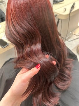 リッカ(LICCA) 【RINA】ブリーチ1回でできるレッドカラー☆