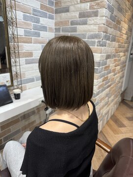 シエル 立川店(CIEL) 【CIEL×久光】カーキグレージュボブ
