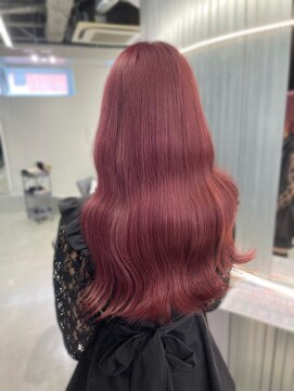 ジーナリア(Xena ria) 【MEI】チェリーピンク☆波巻きウェーブ!