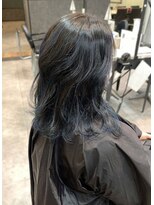 プログレス フレスポ富沢店(PROGRESS)&nbsp;『Blue highlight』デザインカラー×ハイライト