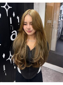 ティアム 渋谷店(Tiam shibuya) 伸ばしかけヘア/小顔ヘア/ブリーチなしカラー/髪質改善