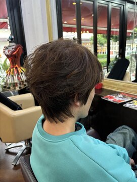 シャンプーボーイアネックス(SHAMPOO BOY Annex) メンズウルフ アッシュカラー 佐世保