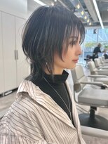 ダブルトーキョー シブヤ(W-TOKYO SHIBUYA)&nbsp;顔周りレイヤー×ネオウルフ　ウルフカット　ショートウルフ