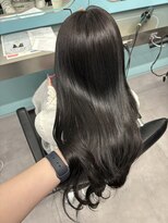 ノー バイ イオエ 西梅田(no. by ioe)&nbsp;ブリーチなしカラー/髪質改善/ミルクティーベージュ/小顔へア