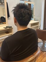 ランデ(RANDE) men'sメンズカットツーブロビジネス大人マッシュ30代40代50代