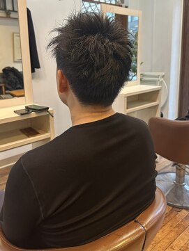ランデ(RANDE) men'sメンズカットツーブロビジネス大人マッシュ30代40代50代