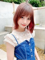 ロンド ロワール 門前仲町(Lond Loire)&nbsp;似合わせカット大人ガーリー、着物ダークアッシュ門前仲町