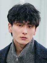 フィフス(fifth)&nbsp;原宿シャドウパーマメンズカットラウンドマッシュメンズパーマ