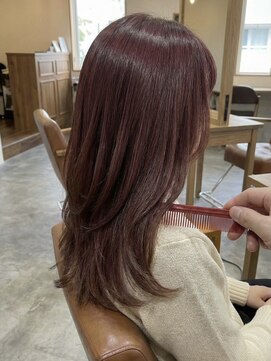 エミュー 大船店(emue) 大船ダブルカラーミルクティーベージュピンクベージュブリーチ