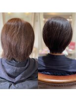 ヘアーアンドメイク リン(Hair&Make Rin) 20代30代40代50代大人かわいいショートボブ♪
