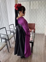 アメイジングヘアー 美沢店(AMAZING HAIR)&nbsp;卒業式袴着付け