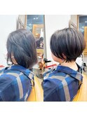 癖毛ショート