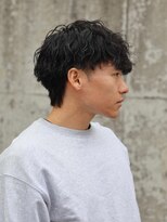 ハニー(HONEY)&nbsp;縦落ちツイスパ/ツイストスパイラルパーマ/岡崎メンズパーマ