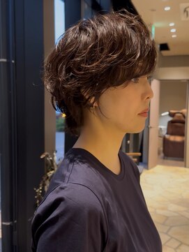 ジアン バイ ミルボン 西宮ガーデンズプラス(GIEN by milbon) ショートパーマ/パーマショート/マッシュパーマ/ウルフパーマ