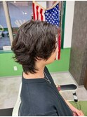 癖毛風パーマ