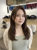 チオ(Chio)&nbsp;【富山】上品な艶ブラウンと華やかレイヤーのセミロング