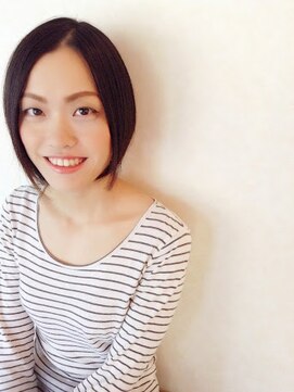 スティルヘア(still hair) 20代30代ボブココアブラウン小顔美肌モテ愛されナチュラルボブ