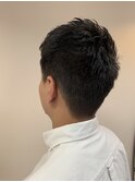 アップバンク刈り上げスタイル!