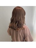 アッシュベージュウェーブ