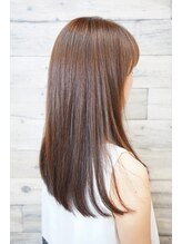 ビューティライブラリヘアラボサロン(BEAUTY LIBRARY Hair Lab Salon)&nbsp;イルミナカラーシーヌード美髪ストレート