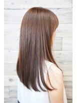 ビューティライブラリヘアラボサロン(BEAUTY LIBRARY Hair Lab Salon) イルミナカラーシーヌード美髪ストレート