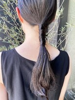 ビートス(BEAT S)&nbsp;【LA PENSEE】ちょっとモードなポニーテールアレンジ★