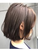 【大人可愛いボブスタイル】担当安政