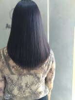 オーストヘアー リュウール(Aust hair Lueur)&nbsp;暗め透明感ラベンダー×ツヤ感ロング