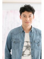 ミック ヘアアンドビューティー 大山店(miq Hair&Beauty) くせ毛風ツーブロック刈り上げセミウェットショートa1