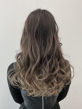 ミューバイアメイロ(mue by ameiro) 【mue】アッシュベージュグラデーション